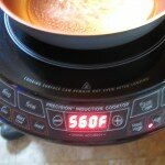 Boiling water for the solar test