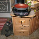 NuWave2 unit hooked to Boondocking power