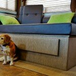 Dog hair proof daybed