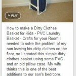 PVC Clothes Hamper